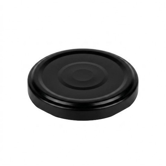 43mm SİYAH KAPAK ( 29cc ve 40cc kavanoz için)