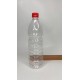 1000 ml (1 Litre) Şeffaf PET Su, Meyve Suyu ve İçecek Şişesi