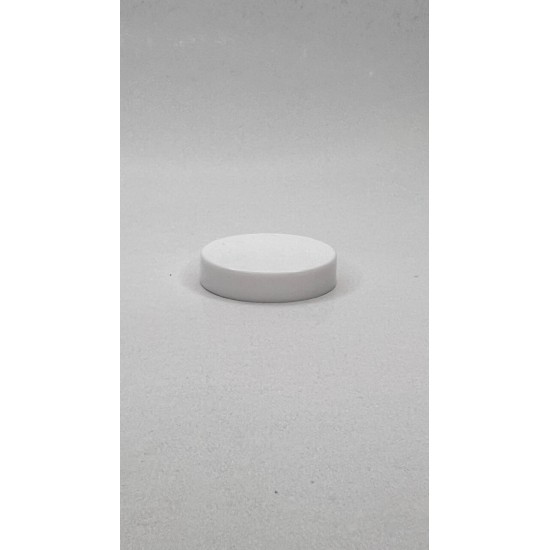 10 ml Akrilik Plastik Kozmetik Krem Kavanozu Beyaz Kapaklı
