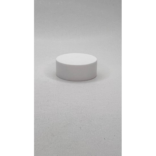 30 ml Akrilik Şeffaf Plastik Kozmetik Krem Kavanozu Beyaz Kapaklı