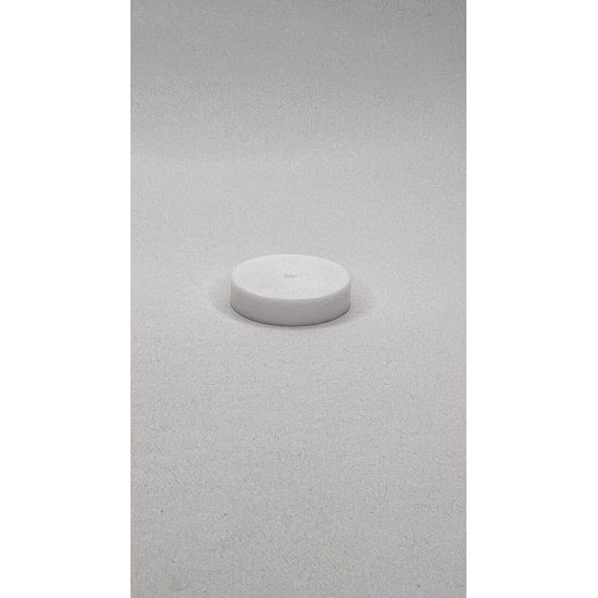 5 ml Akrilik Şeffaf Plastik Kozmetik Krem Kavanozu Beyaz Kapaklı