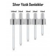Cam Damlalık Gold-Beyaz 20ml