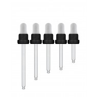 Cam damlalık Siyah-Siyah 30ml