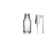 10 ml Şeffaf Cam Ağız Spreyi Şişesi