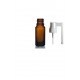 10 ml Kahverengi (Amber) Cam Ağız Spreyi Şişesi