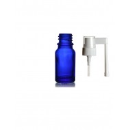 10 ml Mavi (Kobalt) Cam Ağız Spreyi Şişesi