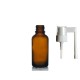 20 ml Kahverengi (Amber) Cam Ağız Spreyi Şişesi