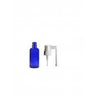 20 ml Mavi (Kobalt) Cam Ağız Spreyi Şişesi