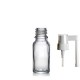 20 ml Şeffaf Cam Ağız Spreyi Şişesi