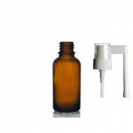 20ml kahverengi Şişe Ağız Spreyi Başlıklı