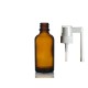 50 ml Kahverengi (Amber) Cam Ağız Spreyi Şişesi