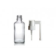 50 ml Şeffaf Cam Ağız Spreyi Şişesi