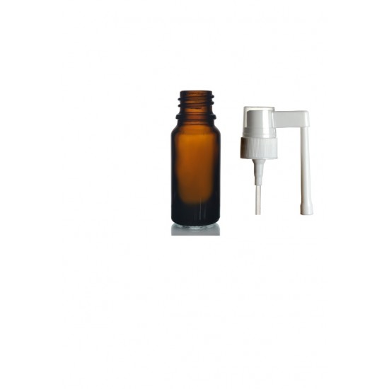 5 ml Kahverengi (Amber) Cam Ağız Spreyi Şişesi