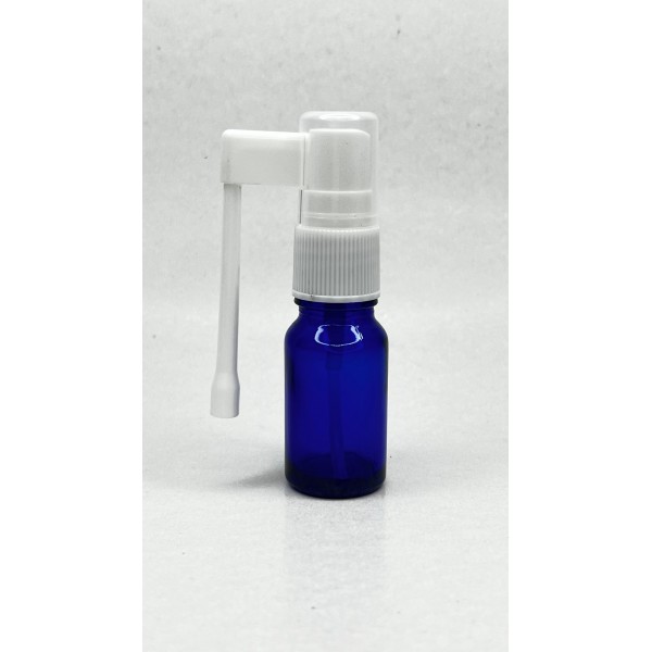 10 ml Mavi (Kobalt) Cam Ağız Spreyi Şişesi