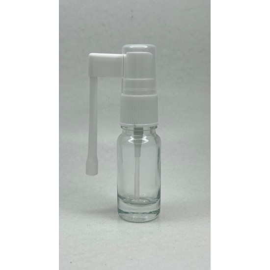 10 ml Şeffaf Cam Ağız Spreyi Şişesi