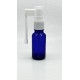 20 ml Mavi (Kobalt) Cam Ağız Spreyi Şişesi