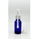 20 ml Mavi (Kobalt) Cam Ağız Spreyi Şişesi