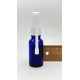 20 ml Mavi (Kobalt) Cam Ağız Spreyi Şişesi