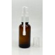 30 ml Kahverengi (Amber) Cam Ağız Spreyi Şişesi