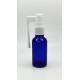 30 ml Mavi (Kobalt) Cam Ağız Spreyi Şişesi