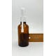 50 ml Kahverengi (Amber) Cam Ağız Spreyi Şişesi