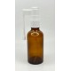 50 ml Kahverengi (Amber) Cam Ağız Spreyi Şişesi