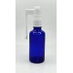 50 ml Mavi (Kobalt) Cam Ağız Spreyi Şişesi