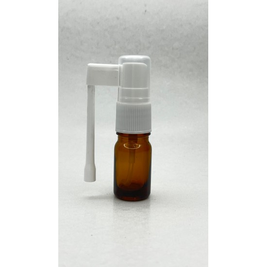 5 ml Kahverengi (Amber) Cam Ağız Spreyi Şişesi