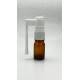 5 ml Kahverengi (Amber) Cam Ağız Spreyi Şişesi