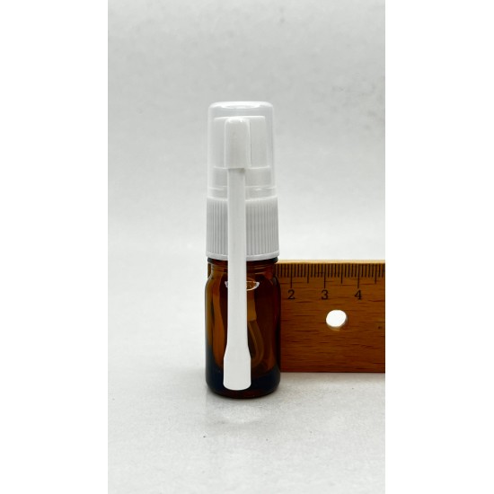 5 ml Kahverengi (Amber) Cam Ağız Spreyi Şişesi