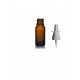 10 ml Kahverengi (Amber) Cam Burun Spreyi Şişesi