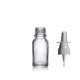 20 ml Şeffaf Cam Burun Spreyi Şişesi