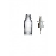 10ml Şeffaf Şişe Burun Spreyi Başlıklı