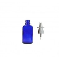 30 ml Mavi (Kobalt) Cam Burun Spreyi Şişesi