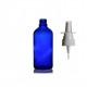 50 ml Mavi (Kobalt) Cam Burun Spreyi Şişesi