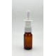 10 ml Kahverengi (Amber) Cam Burun Spreyi Şişesi