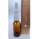 20 ml Kahverengi (Amber) Cam Burun Spreyi Şişesi