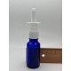 20 ml Mavi (Kobalt) Cam Burun Spreyi Şişesi