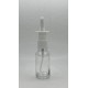 20 ml Şeffaf Cam Burun Spreyi Şişesi