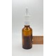 50 ml Kahverengi (Amber) Cam Burun Spreyi Şişesi