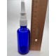 50 ml Mavi (Kobalt) Cam Burun Spreyi Şişesi