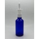 50 ml Mavi (Kobalt) Cam Burun Spreyi Şişesi