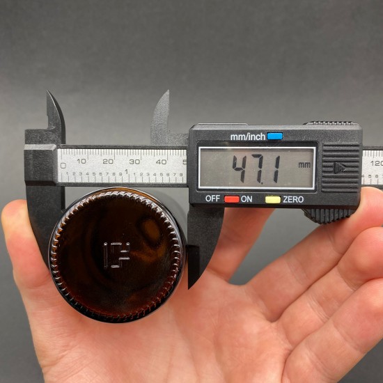 100ml kahverengi Şişe içten damlalıklı Siyah Renk