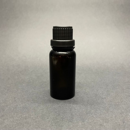 20ml kahverengi Şişe içten damlalıklı Siyah Renk