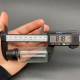 30 ml Şeffaf İçten Damlalıklı Cam Şişe Siyah Kapak