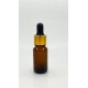 10 ml Kahverengi Cam Damlalıklı Şişe Gold Kapak Siyah Emzik