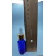 10 ml Mavi Cam Damlalıklı Şişe Gold Kapak Beyaz Emzik