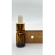 5 ml Kahverengi Cam Damlalıklı Şişe Gold Kapak Beyaz Emzik