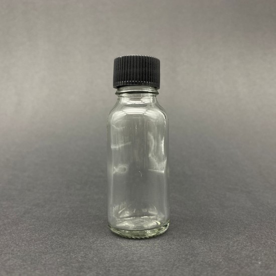 20ml Şeffaf Şişe Düz kapaklı