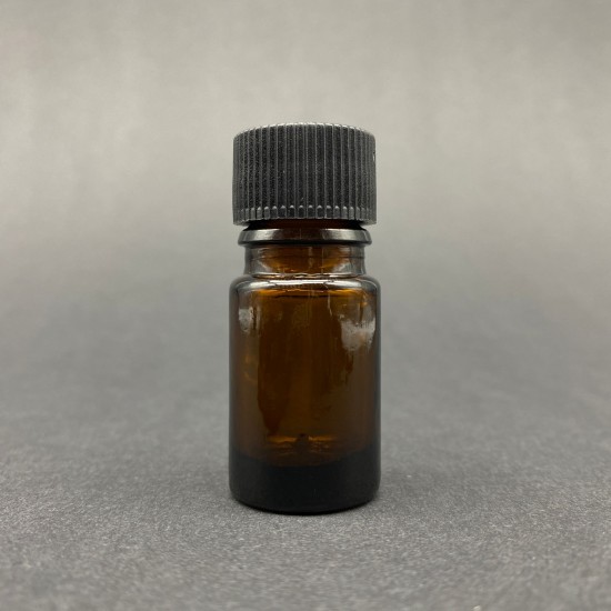 5ml kahverengi Şişe Düz kapaklı